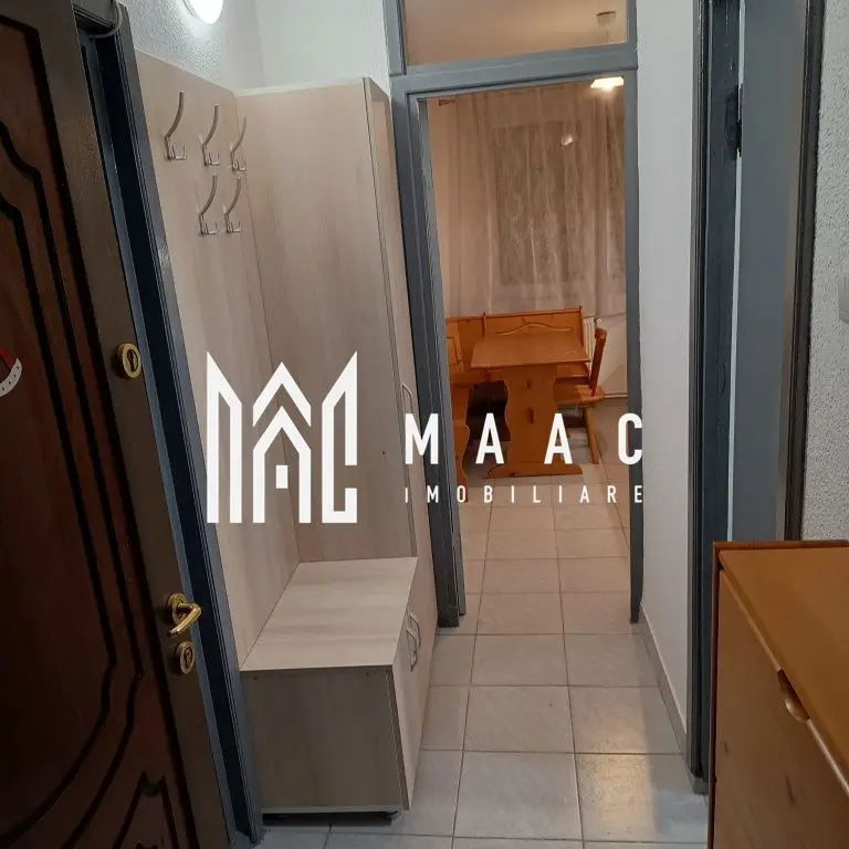 Garsonieră decomandată | Turnișor, Sibiu | 45 mp, mobilată