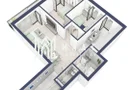 Apartament 3 camere | Balcoane 15.1 mp | Etaj 1 | Turnisor