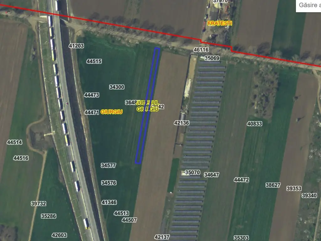 Teren intravilan 3.000 mp, zona fabrică plase sudate