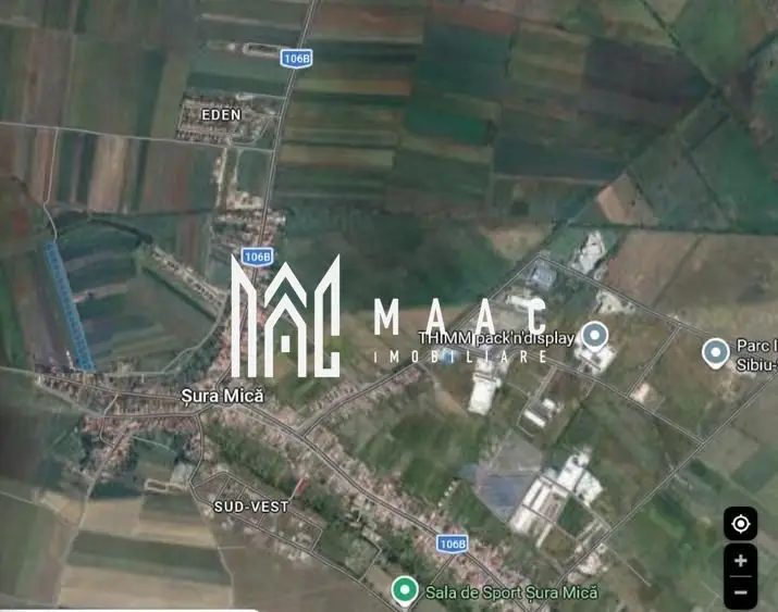 Teren dezvoltare imobiliară 8312 mp | Șura Mică | PUZ aprobat