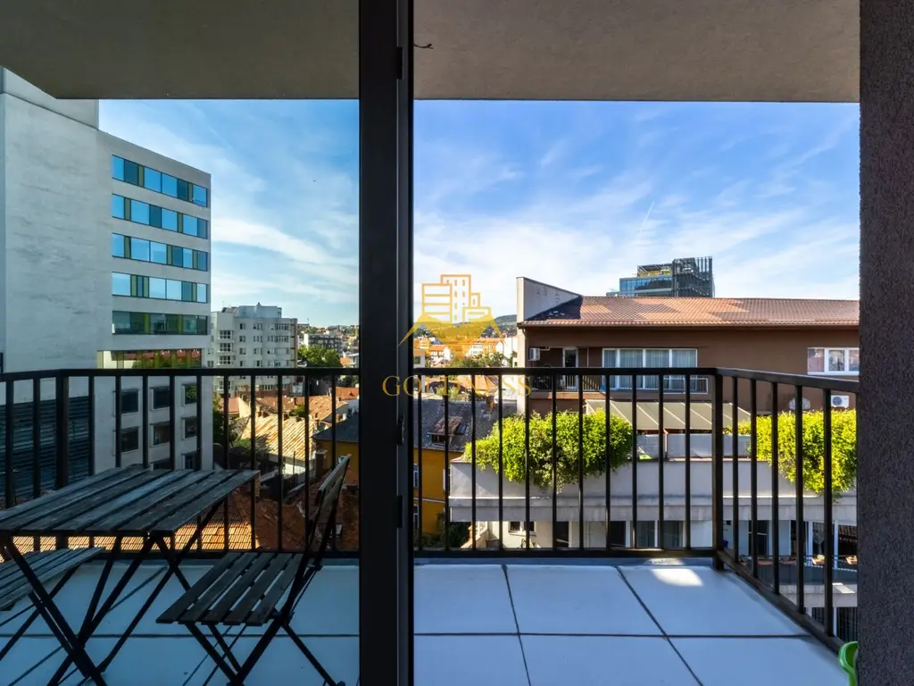 2 camere,modern,bloc Platinia,Central, zona NTT Data, Constanta, Meron