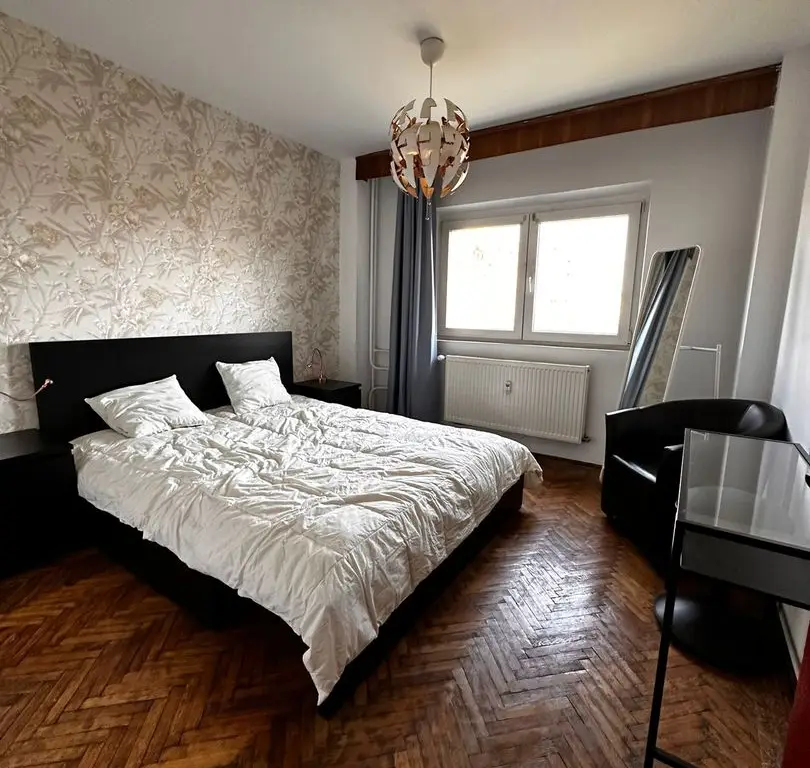 Banu Manta Titulescu apartament 2 camere mobilat de inchiriat
