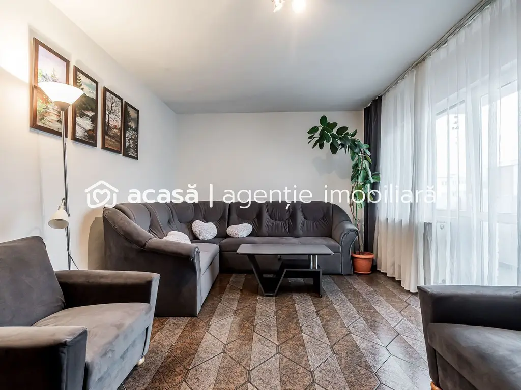 Apartament 3 camere,3 balcoane, lângă Malul Mureșului