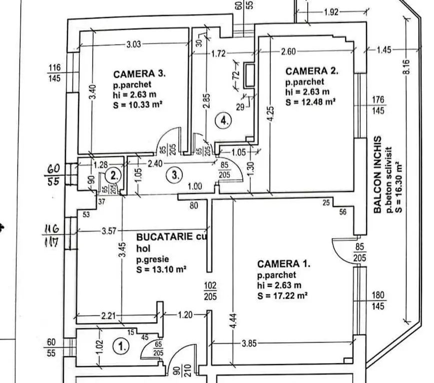 Spațiu, confort și locație excelentă – apartament 3 camere Tudor,