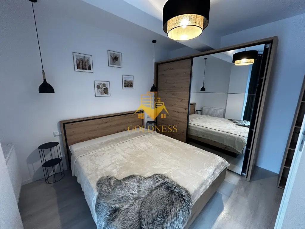 2 camere open space,Parcare, Modern, Zona Porii, Lidl, Floresti