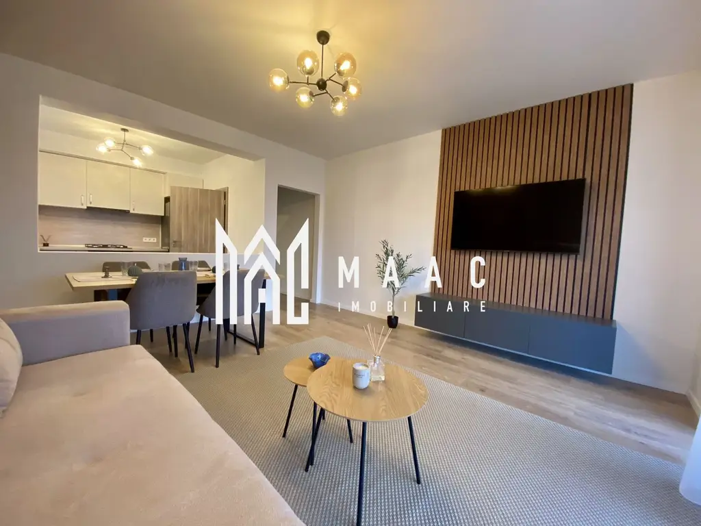 Apartament 2 camere | Etaj 1 | Balcon | Modern