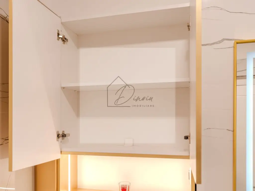 Studio dublu Ivory Residence Pipera I lux mobilat I balcon I COM0%