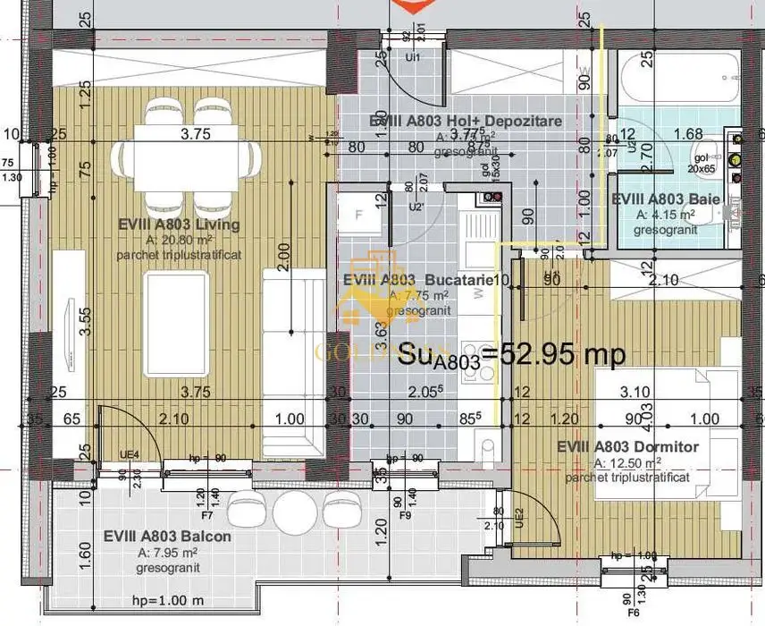 2 Camere decomandate, Parcare, Petfriendly, Borhanci,Profi,Romul ladea