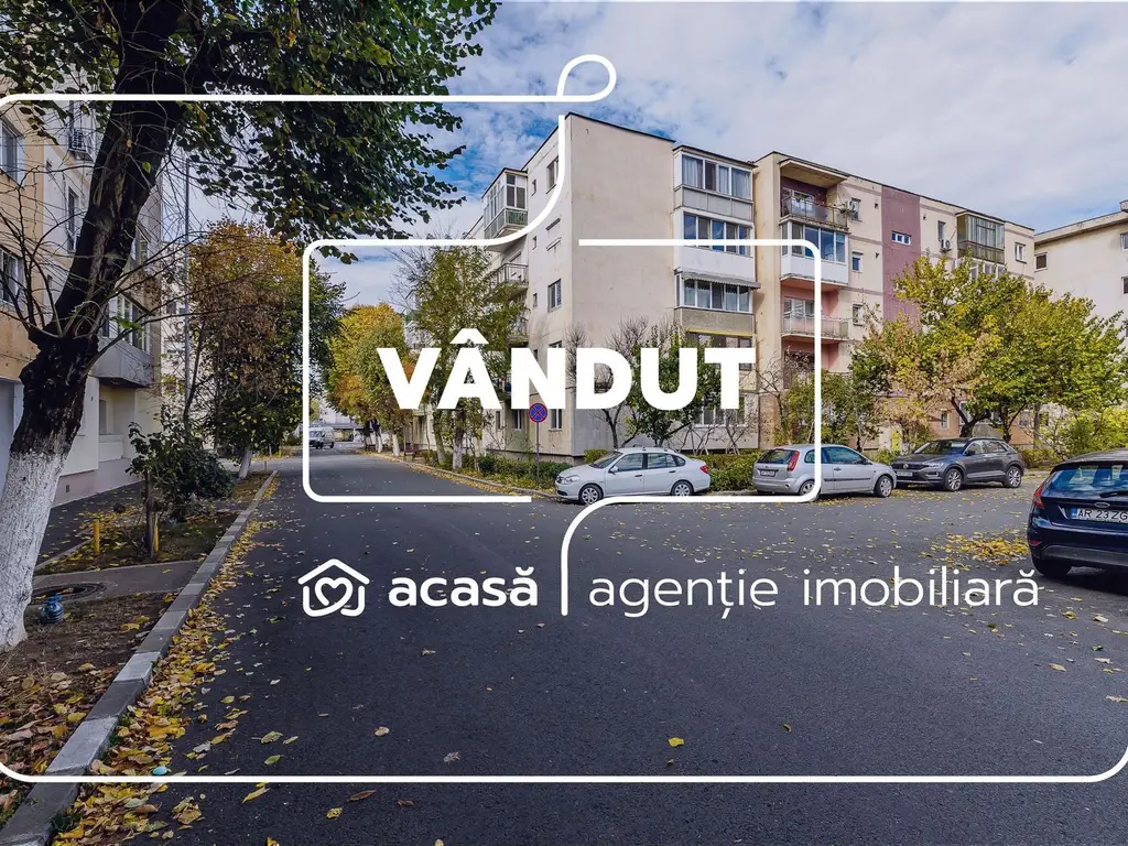 VANDUT ! Apartament accesibil cu 2 camere, în zona 500 Micalaca