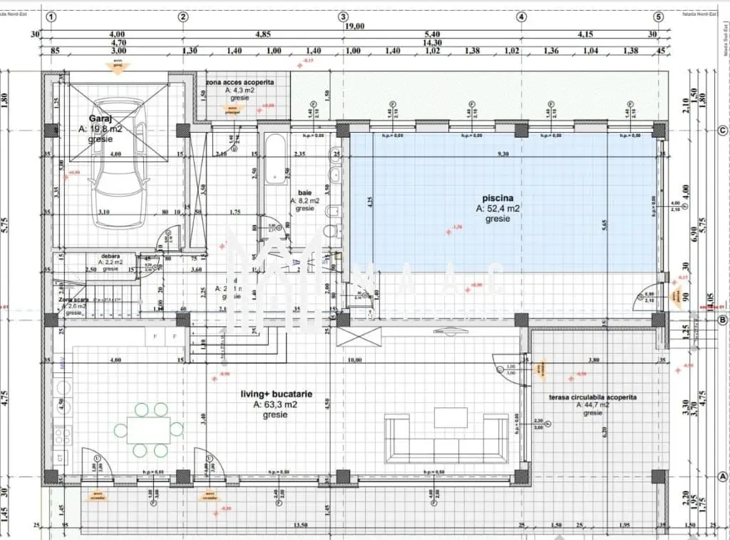 Casa de lux | Teren 1190 mp | Piscina interioara