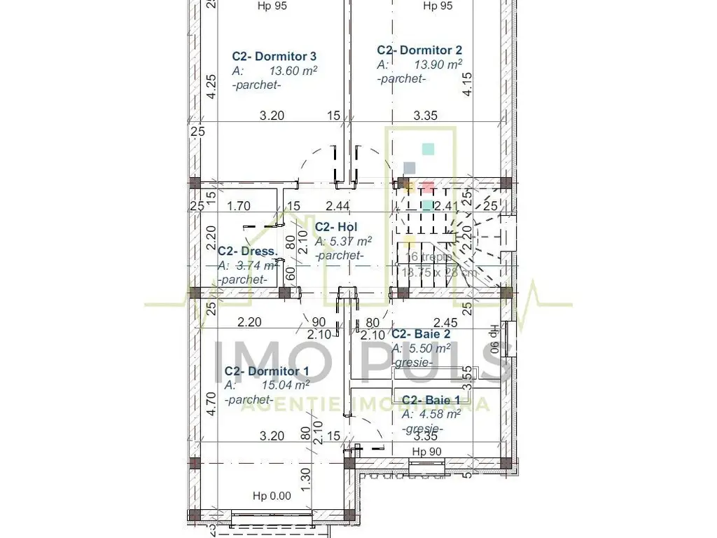 Duplex la cheie. 3 bai. 5 camere. La 4 minute de Timisoara.