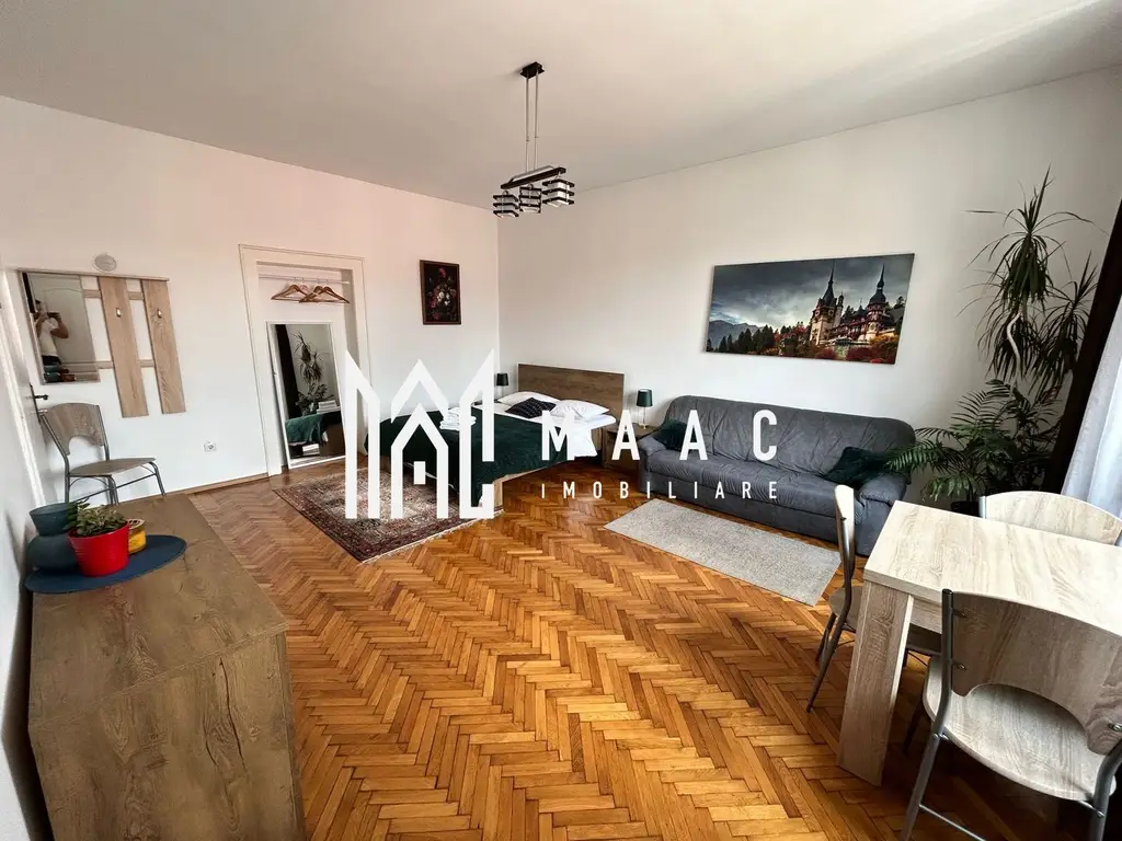 Apartament 1 camera | Etaj 2 | 50 MPU | Central