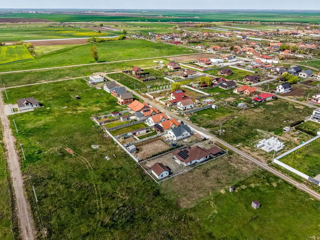Casă noua, 2022, parter, 2 dormitoare Sânpaul, 10 km Arad