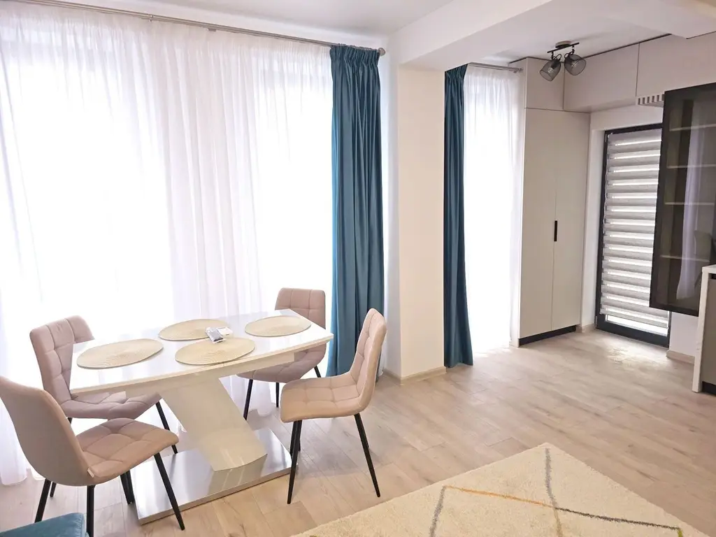 Apartament cu 2 camere mobilat si utilat, bloc nou - Prima inchiriere
