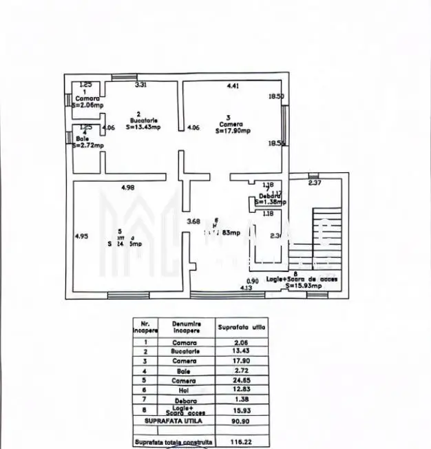 Casa 6 camere | Curte | Parcare | Terasa | Calea Dumbravii