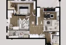 APARTAMENT 3 CAMERE I 71.1 I CALEA SURII MICI