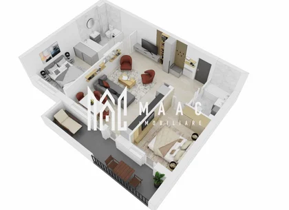 Apartament 3 camere I 64 mp I Sibiu I Doamna Stanca I 2 băi I balcon 10 mp