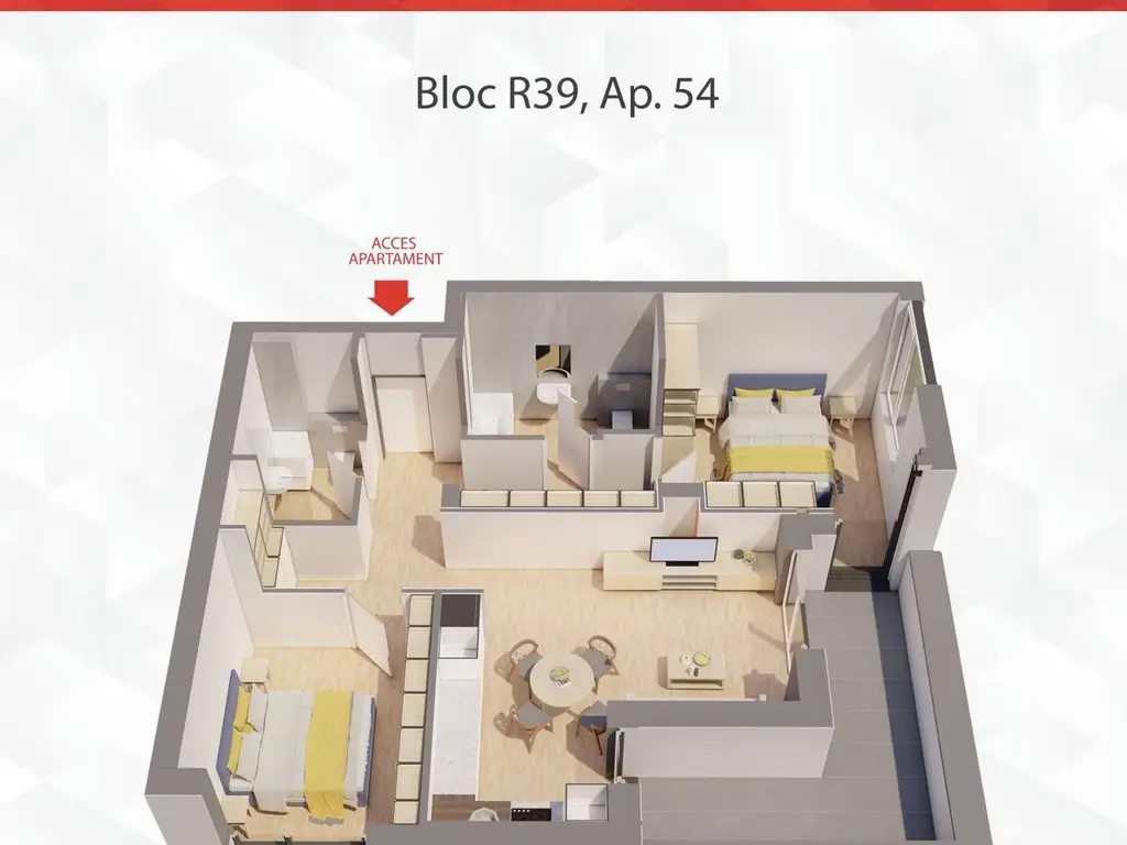 Apartament tip PENTHOUSE la ARED Comision 0