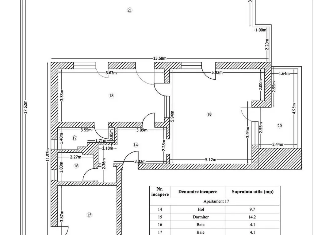 Penthouse la 3 minute de Metrou Mihai Bravu