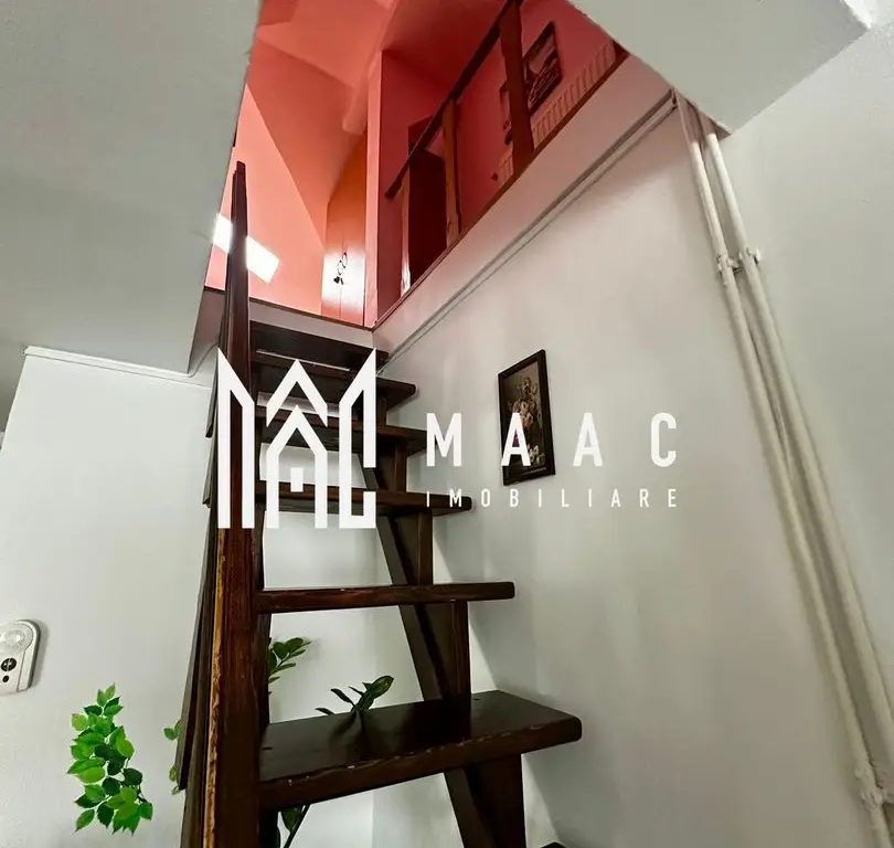 Apartament 3 camere de vânzare | Vasile Aaron, Sibiu | 61 mp, INTABULATĂ