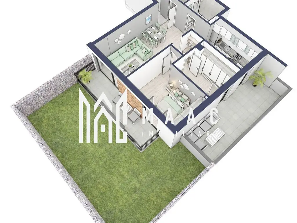 Apartament 3 camere | Balcoane 11.8 mp | Gradica ca. 107mp | Turnisor
