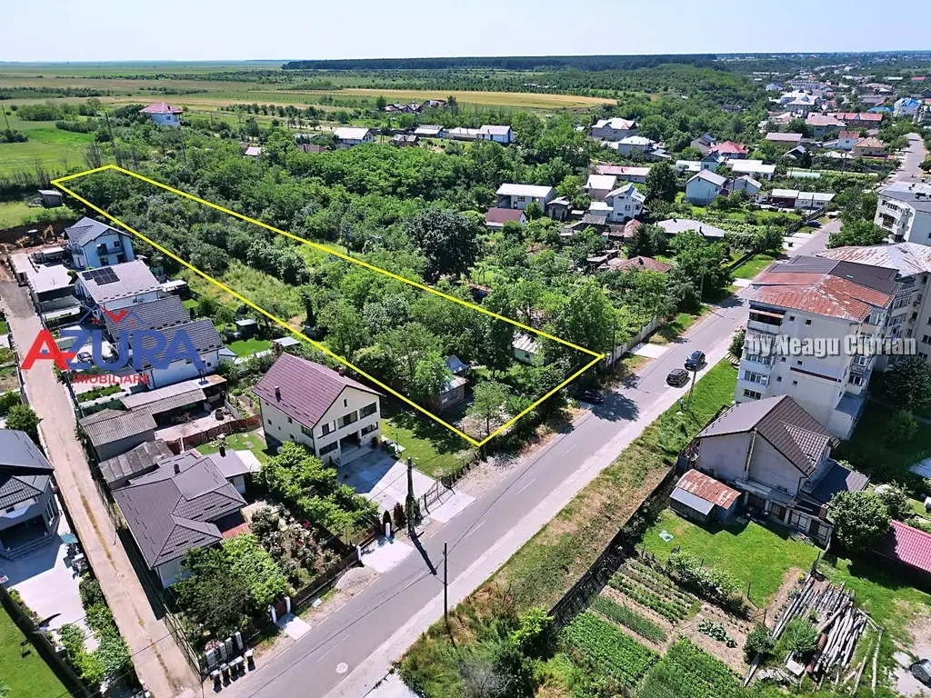 Teren pentru vile in centrul orasului Costesti, 3000 mp