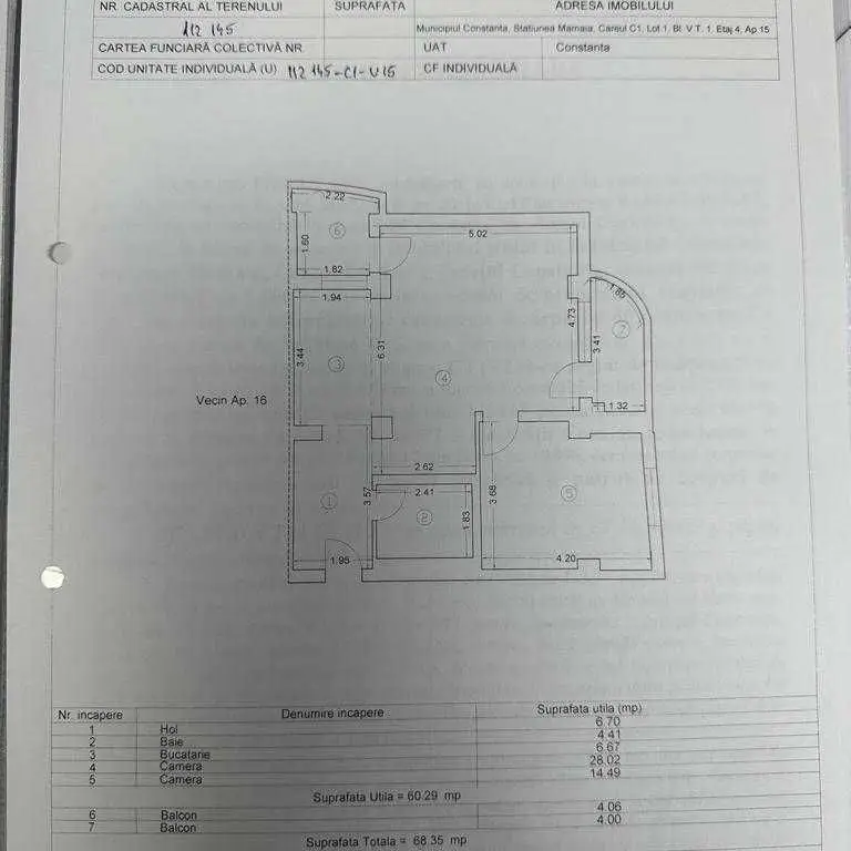 Vand apartament in Mamaia Nord zona Fratelli, Nuba, Loft