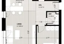 Kasper vânzare apartament de lux 2 camere nelocuit vedere libera spre Tâmpa