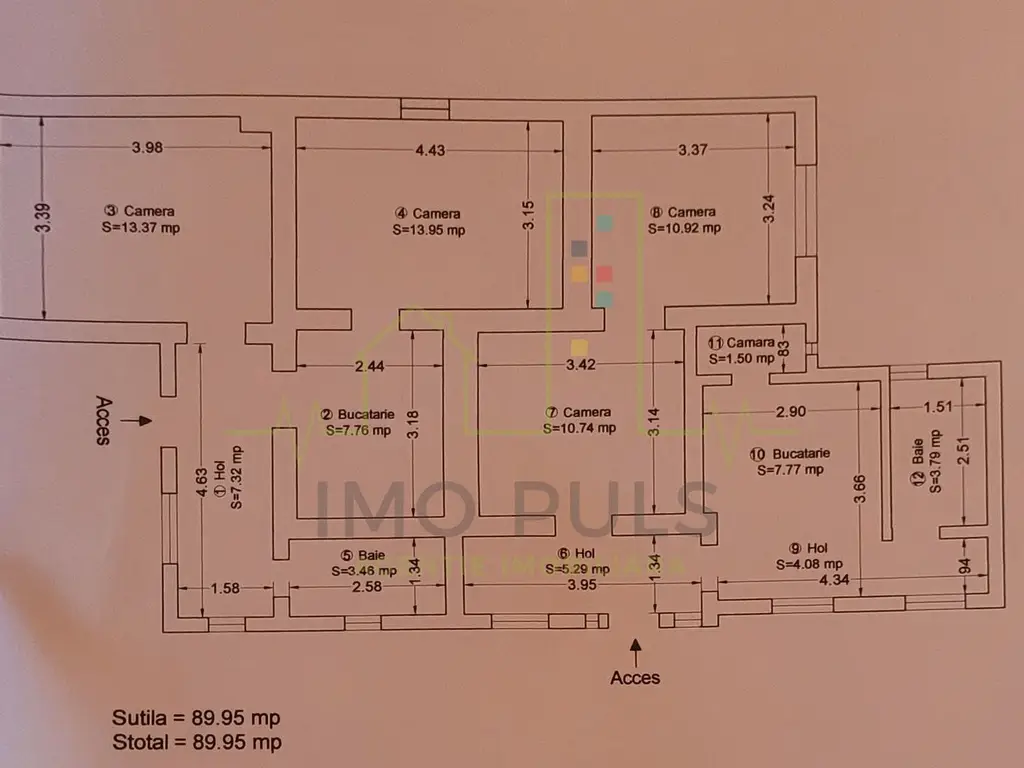 Casa in Ronat compartimentata in 2 apartamente cu intrari separate