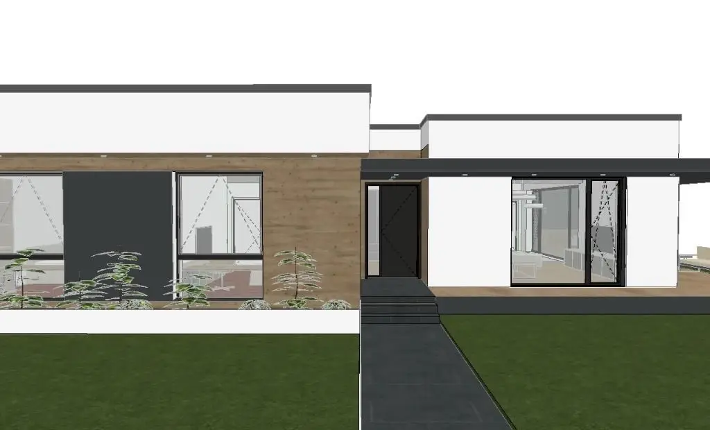 Casă pe parter, 260 mp, teren 1434 mp | Balotești