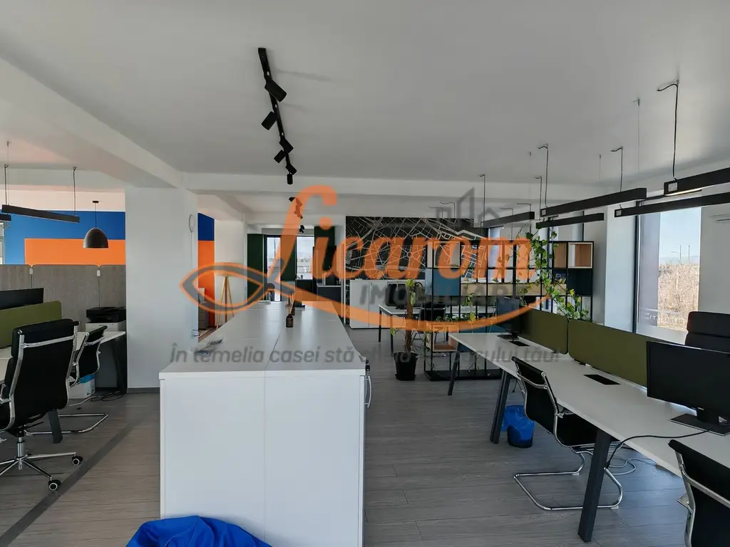 190 mp,Spatiu de Birouri/ Call Center/IT, Fitness,2280 euro/luna