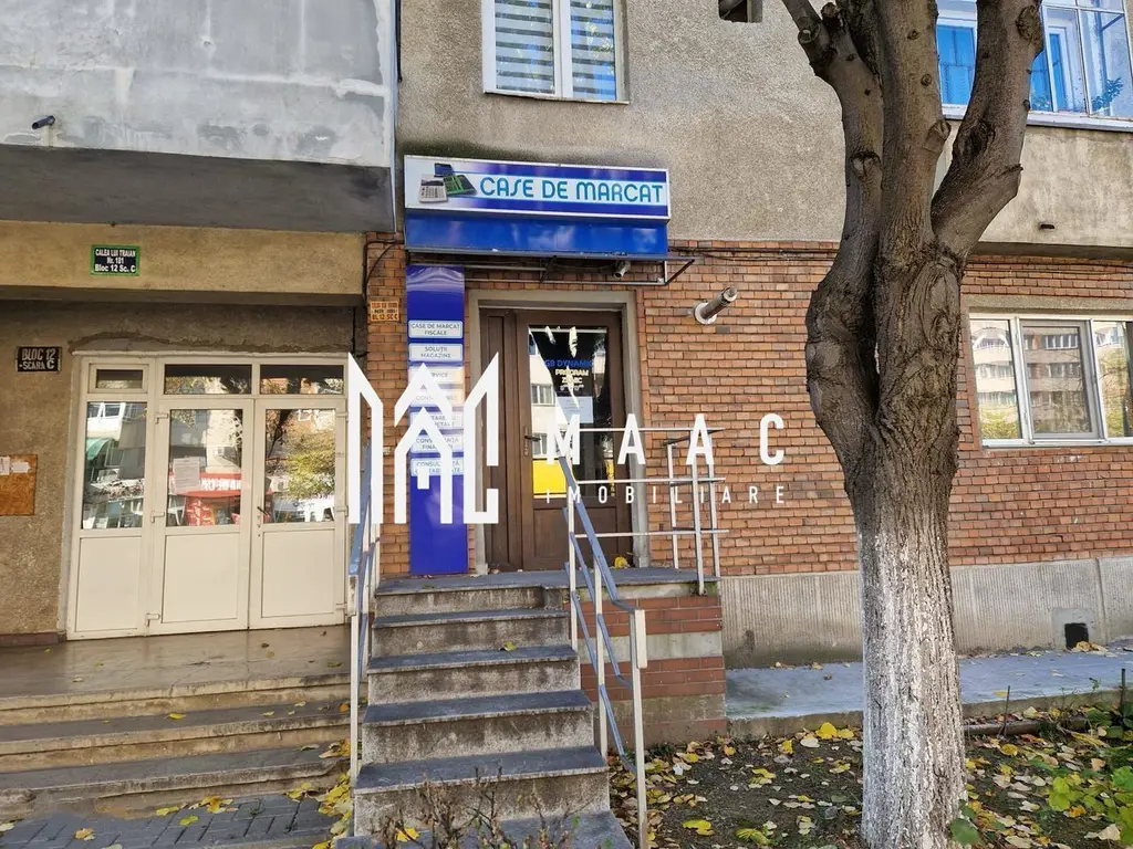 Spațiu comercial de închiriat| Parter| Calea lui Traian| Zona Nord|