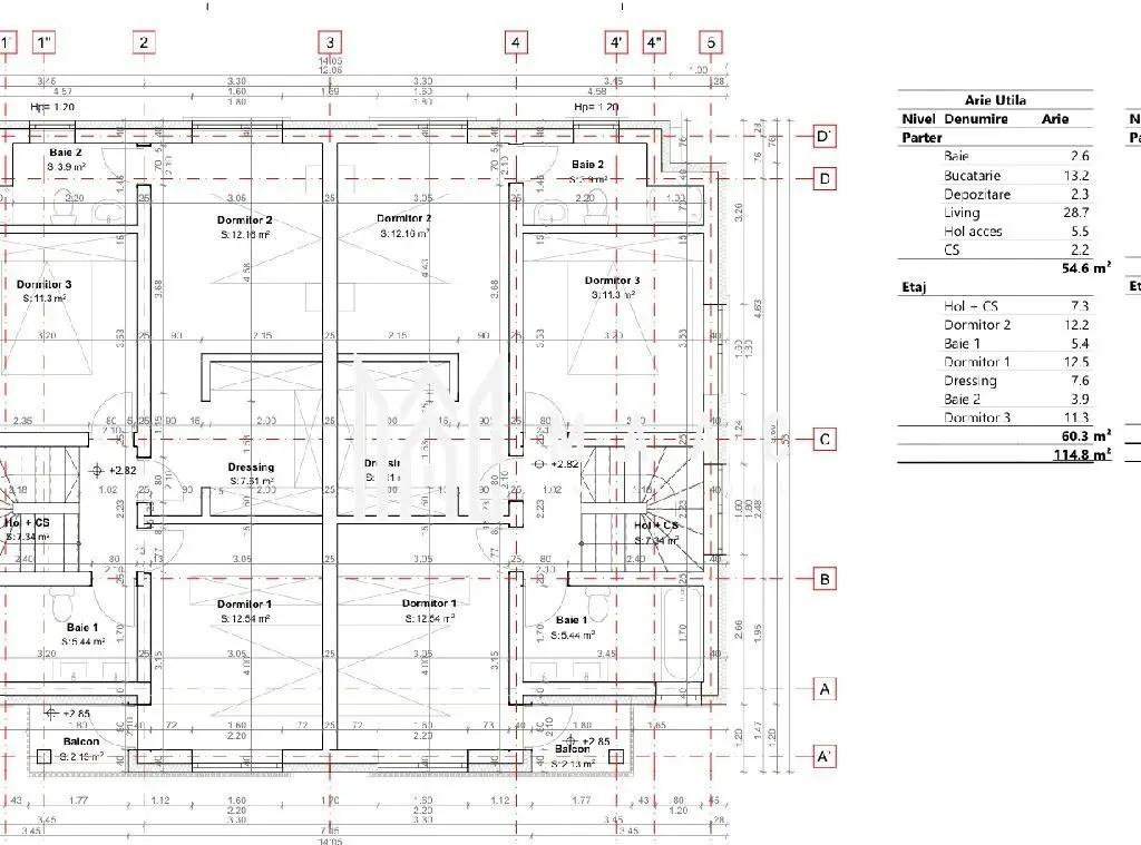 Casă modernă | 3 dormitoare | 140 mp curte | 120 mp utili | Preț avantajos