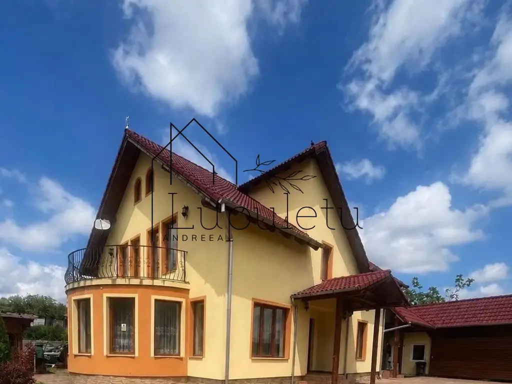 VILĂ PREMIUM DE VÂNZARE | STRADĂ PRIVATĂ | 5 CAMERE | Rasinari