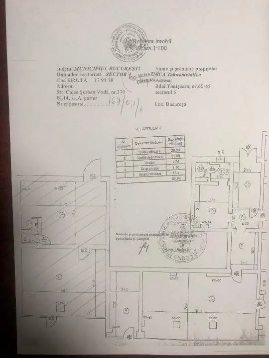 Agenția imobiliara BRASADAS închiriază sp com STRADAL 172mp.