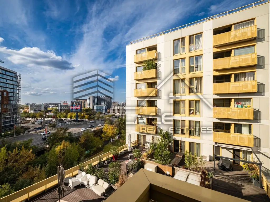 Aviatiei Park | Apartament deosebit | Vedere libera spre curtea interioara | Lux