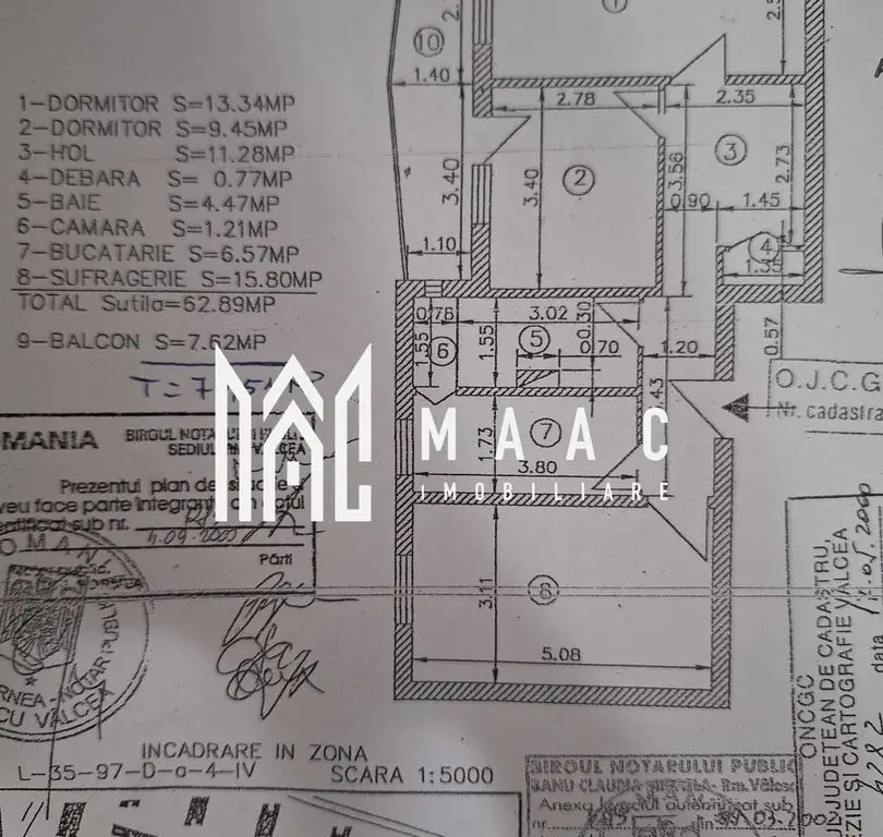 Apartament 3 camere | Ostroveni | Etaj 1 | Zona Hermes