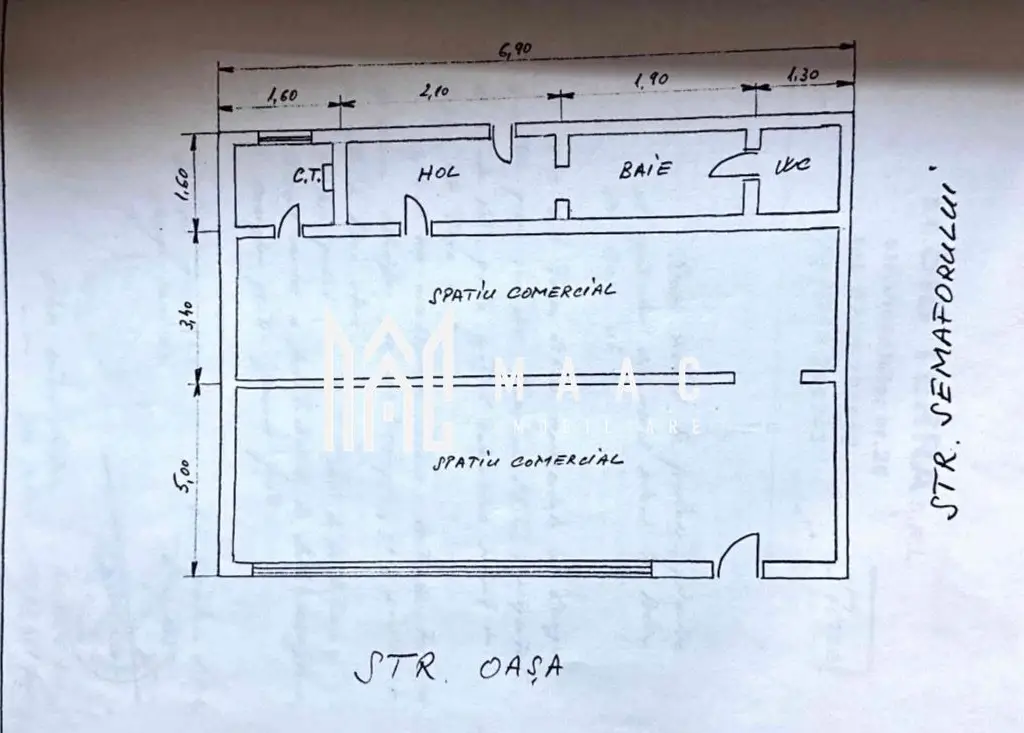 Spatiu comercial I VAD I 69 mpu I 7m front I Vasile Aaron