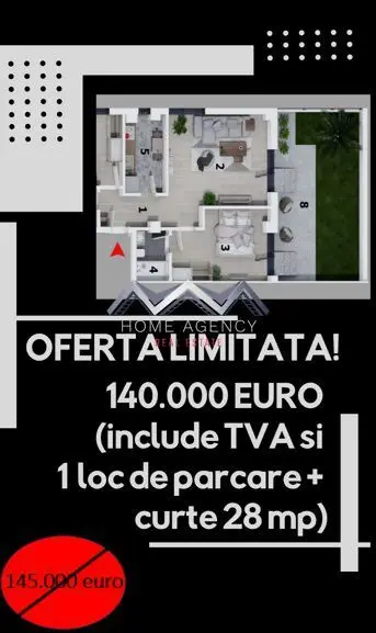 Apartamente 3 camere Otopeni - TVA și parcare incluse!