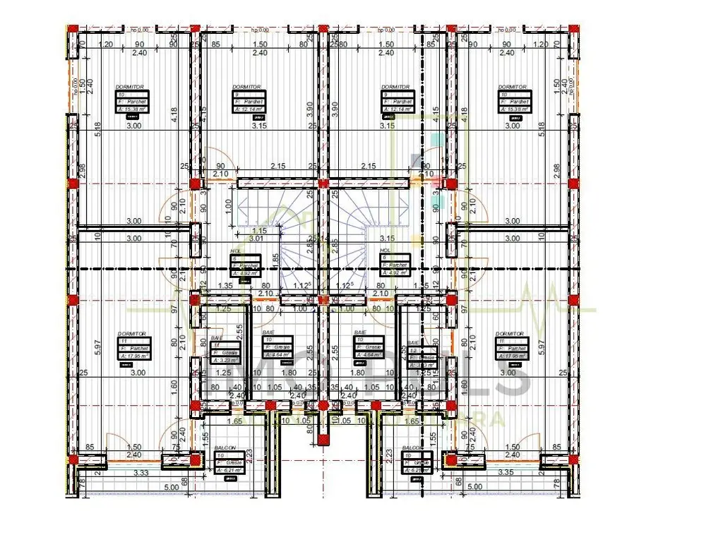 Duplex Dumbravita. 4 Dormitoare. 3 Bai