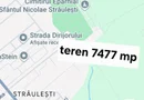 Straulesti str. Nades teren 7477 mp de vanzare
