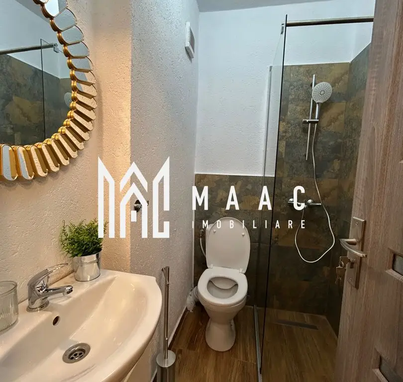 Garsonieră decomandată | Trei Stejari, Sibiu | 28 mp, mobilată, utilată