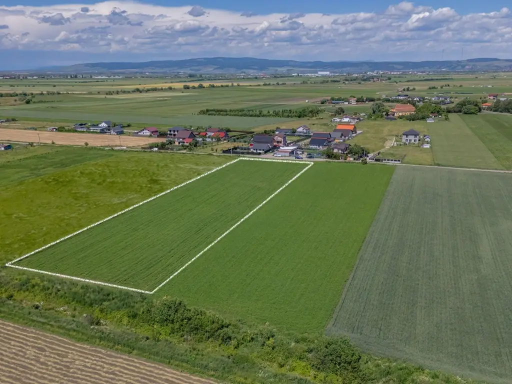 Teren 9.300 mp Stupini | Front 45.59 m la Asfalt | PUG Zonă L1c