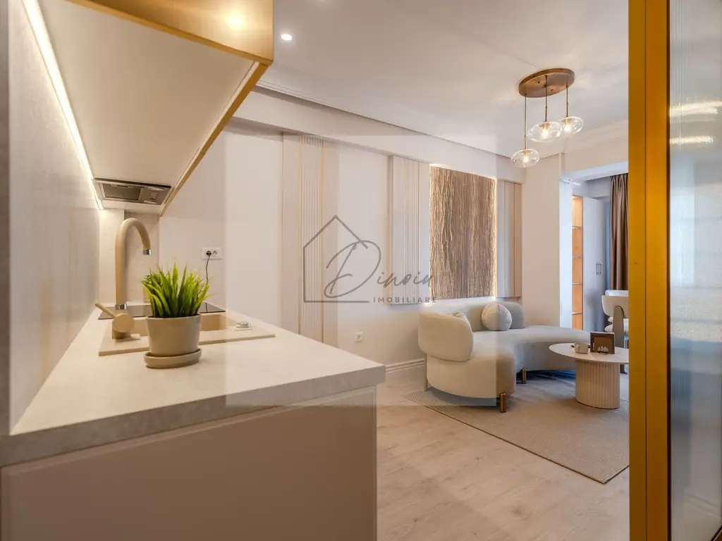 Studio dublu Ivory Residence Pipera I lux mobilat I balcon I COM0%