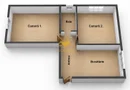 Comision 0%! Apartament 2 deco etaj 3/4 + boxa Intre Lacuri! RENOVAT!