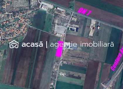 Teren cu acces DN7 și A1, ideal pentru dezvoltări industriale