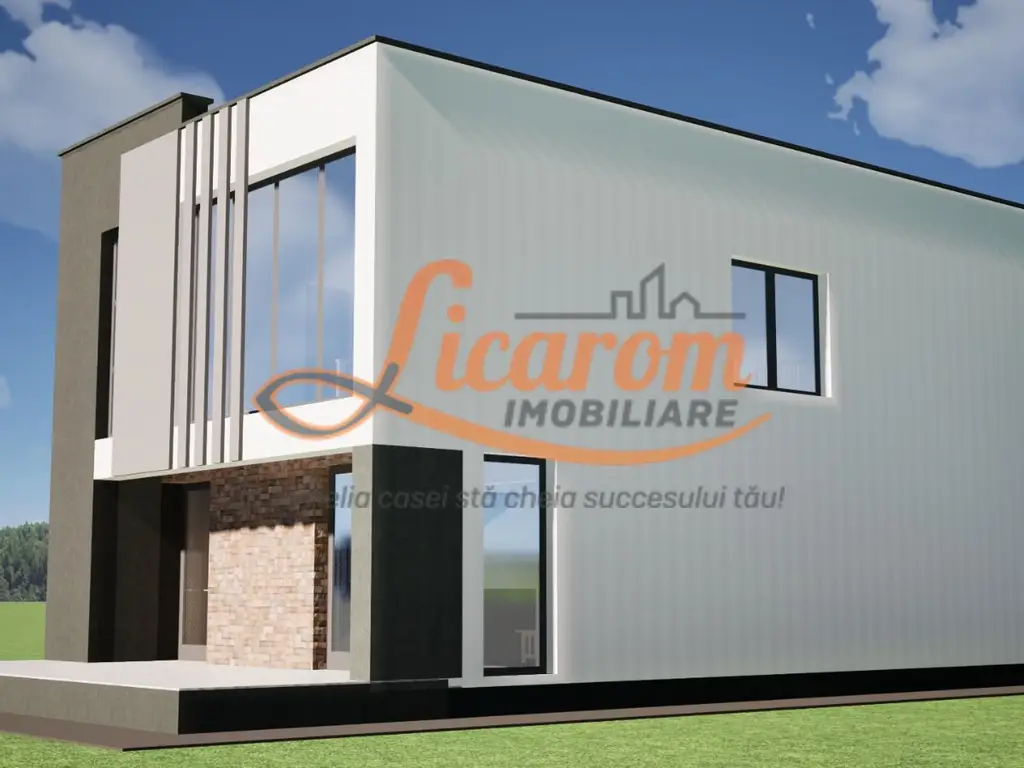 Vila LUX Parter+Etaj(stil mediteranean) in Sanpetru Calea Harmanului
