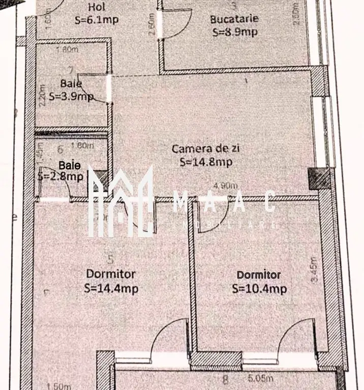 Apartament 3 camere |  Parter | Calea Surii Mici I Loc de parcare