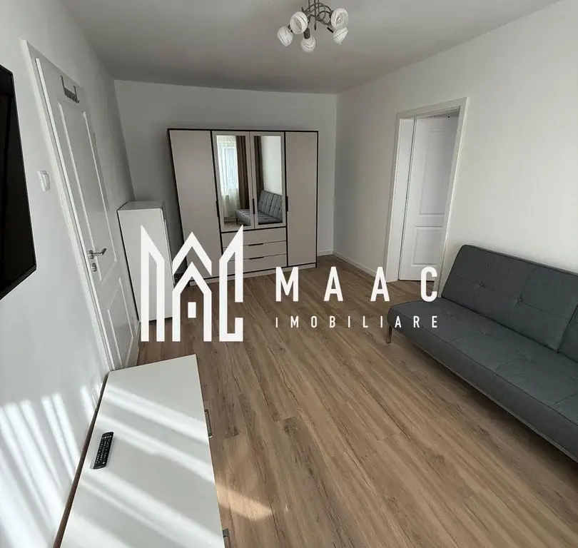 Apartament de vanzare Sibiu | 2 camere semidecomandat | Vasile Aaron, balcon