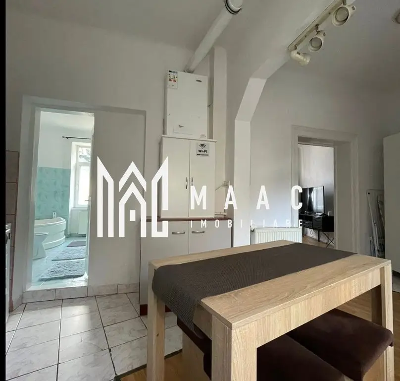Apartament 2 camere|54 mp| la casă cu curte comună| zona centrală